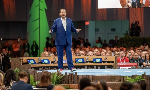 Salesforce aktie satte gang i korrektion blandt software aktier.