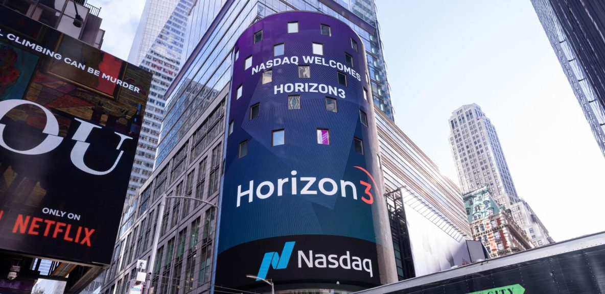 Fonden Horizon3 Innovation kl n blev noteret på Nasdaq børsen 20. februar 2023.